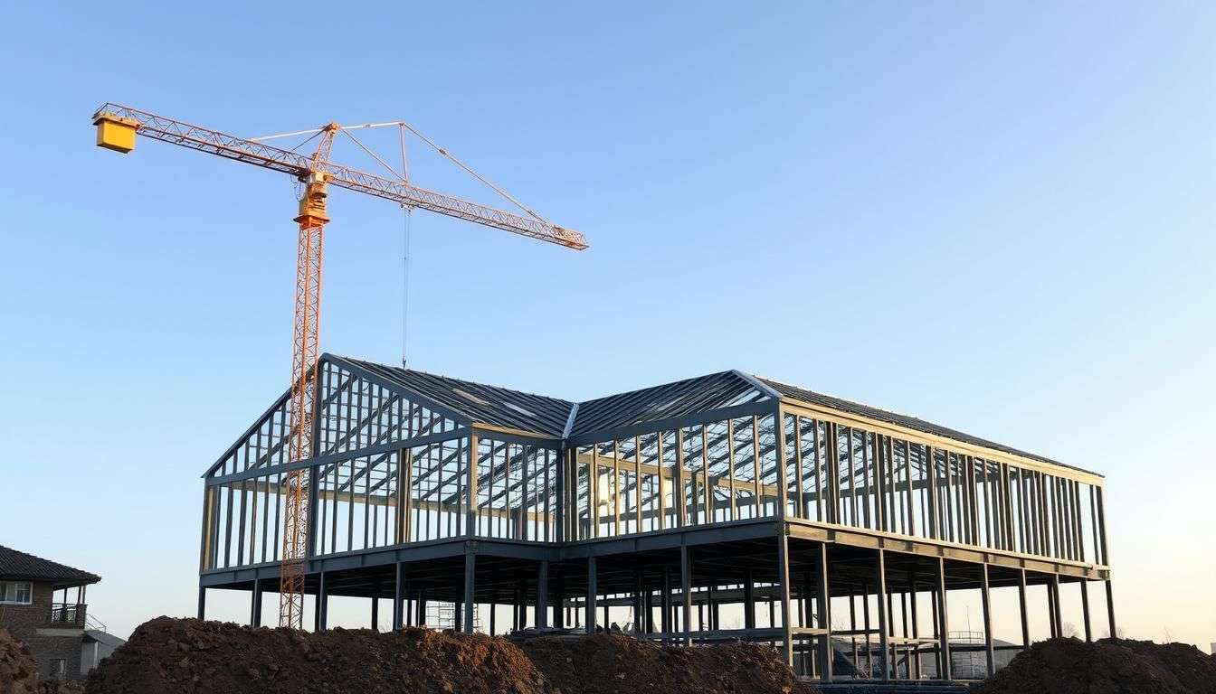 быстровозводимые здания из сэндвич панелей 

